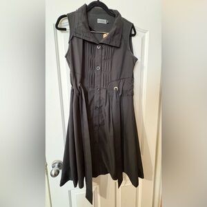 Echo Rain “Ava” Sleeveless Black Dress